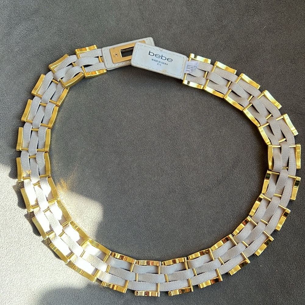 Gold trim belt for that party dress